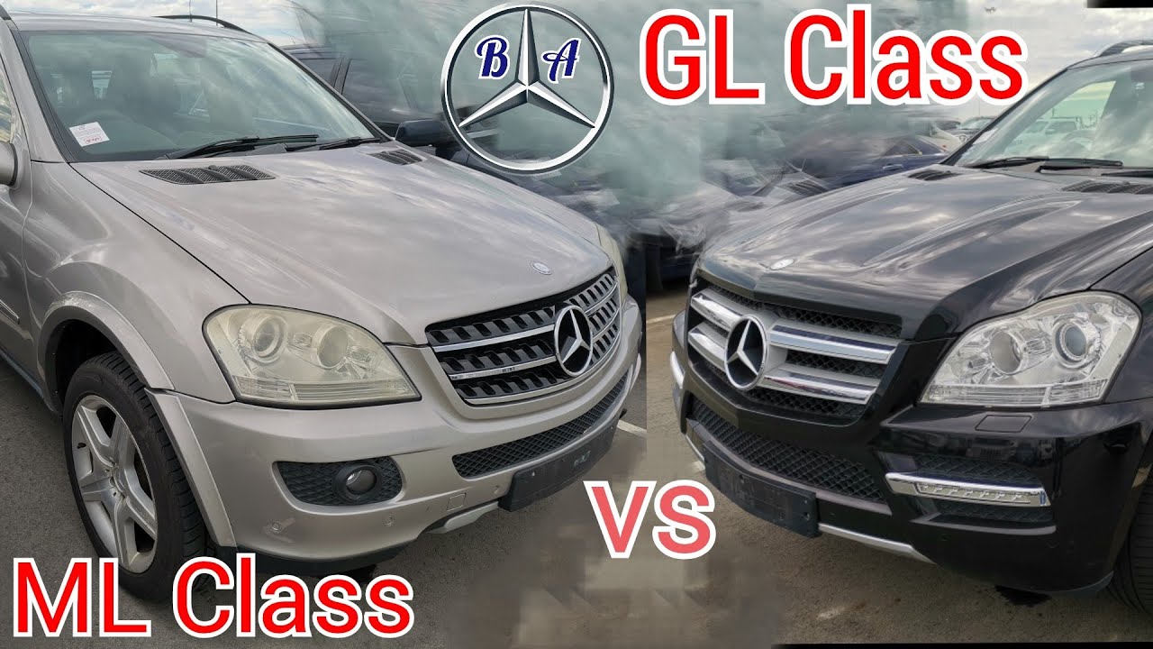 Mercedes ML vs GL Class Comparison, W164 vs X164...