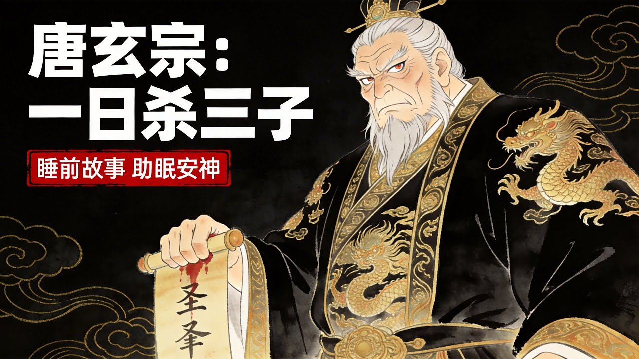 唐玄宗李隆基：一日之内赐死三个亲生儿子，开元盛世的脊梁是如何在那个深夜断掉的？