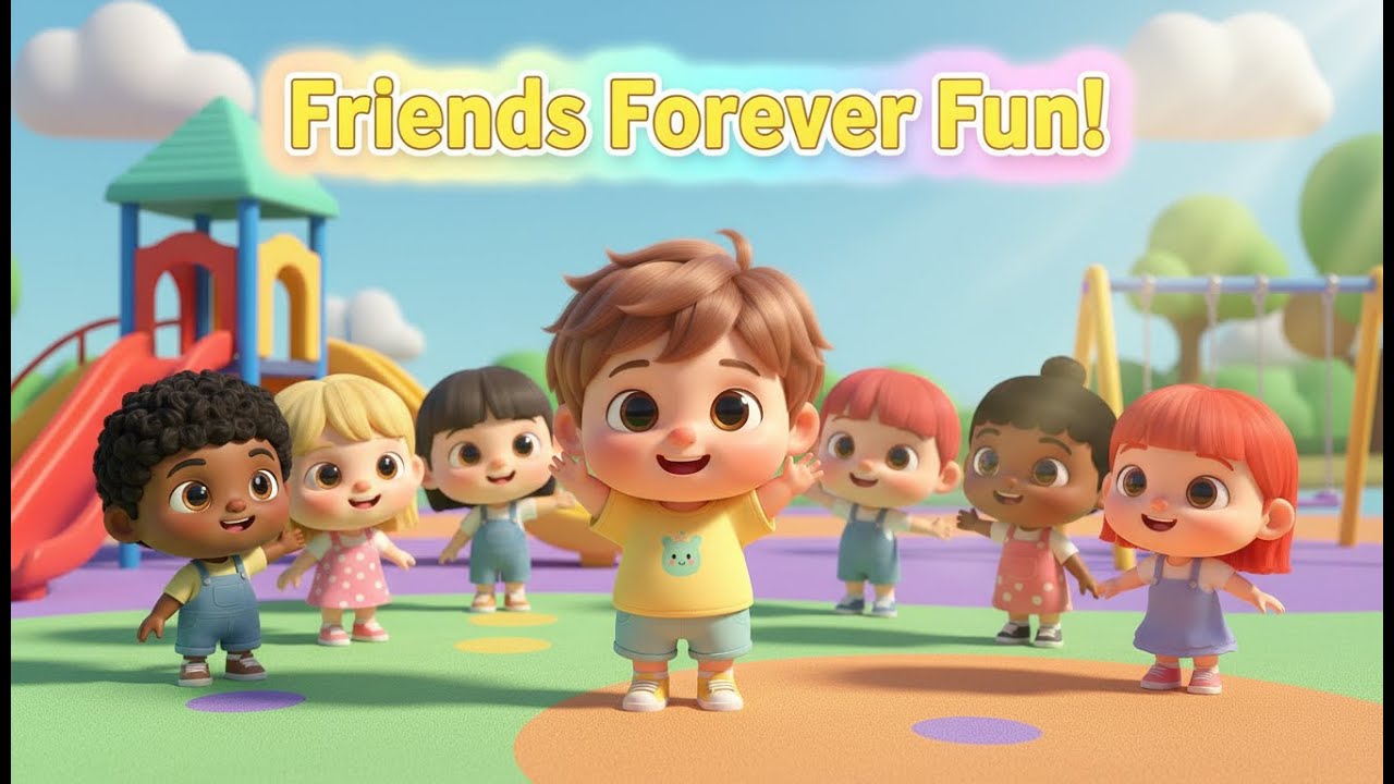 The More We Get Together – Nursery Rhyme, Toddler Learning, Friendship, and Social Play