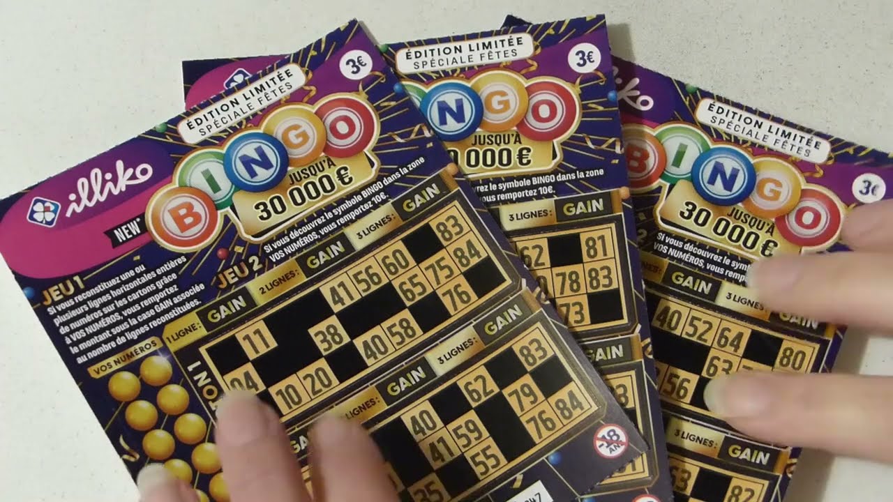 On gratte le nouveau ticket de la Fdj : le Bingo à 3€