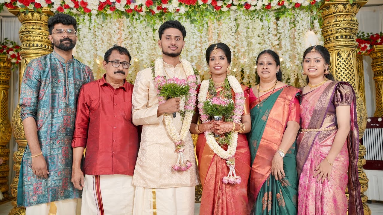Vishnu weds Geethu (Brother wedding video😍)
