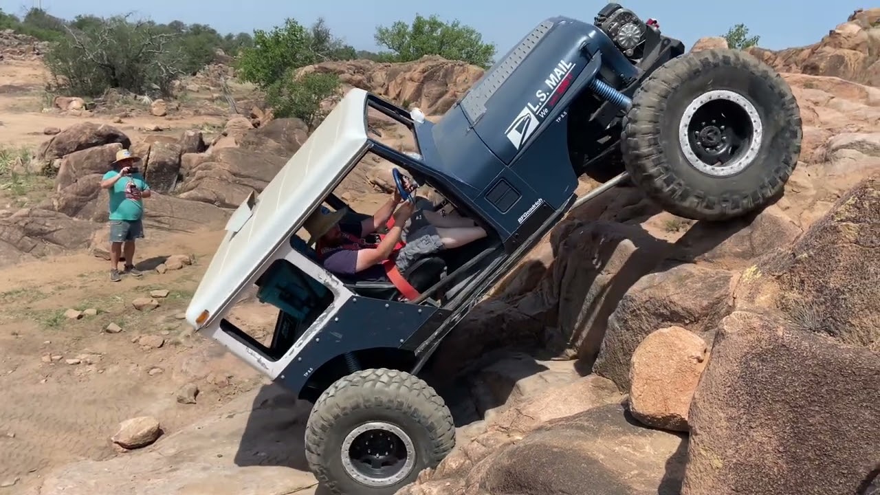 Katemcy Rocks Memorial Day 2022.  Rock crawling Texas style Mason Texas