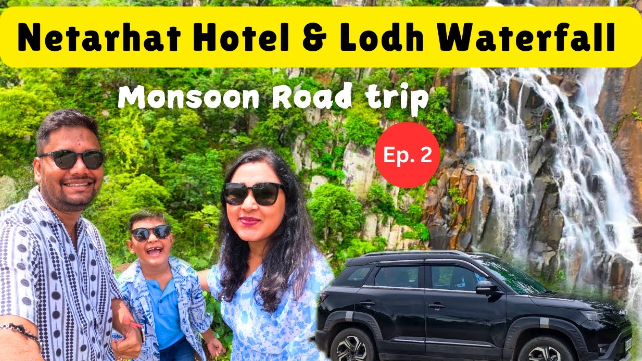 Best hotel in Netarhat। Hotel Royal Hill Clout Netarhat। Lodh Waterfall। Better Living