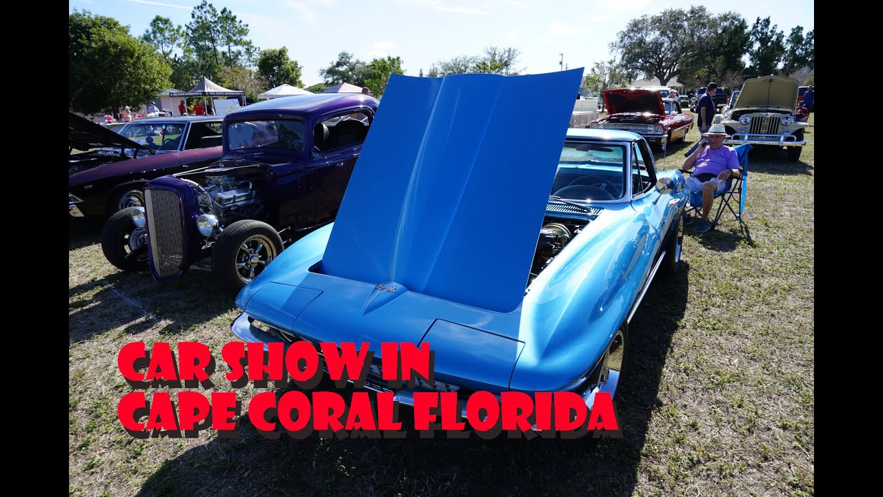 CLASSIC CAR SHOW AT CULTURAL PARK CAPE CORAL FLORIDA 1/24/2026