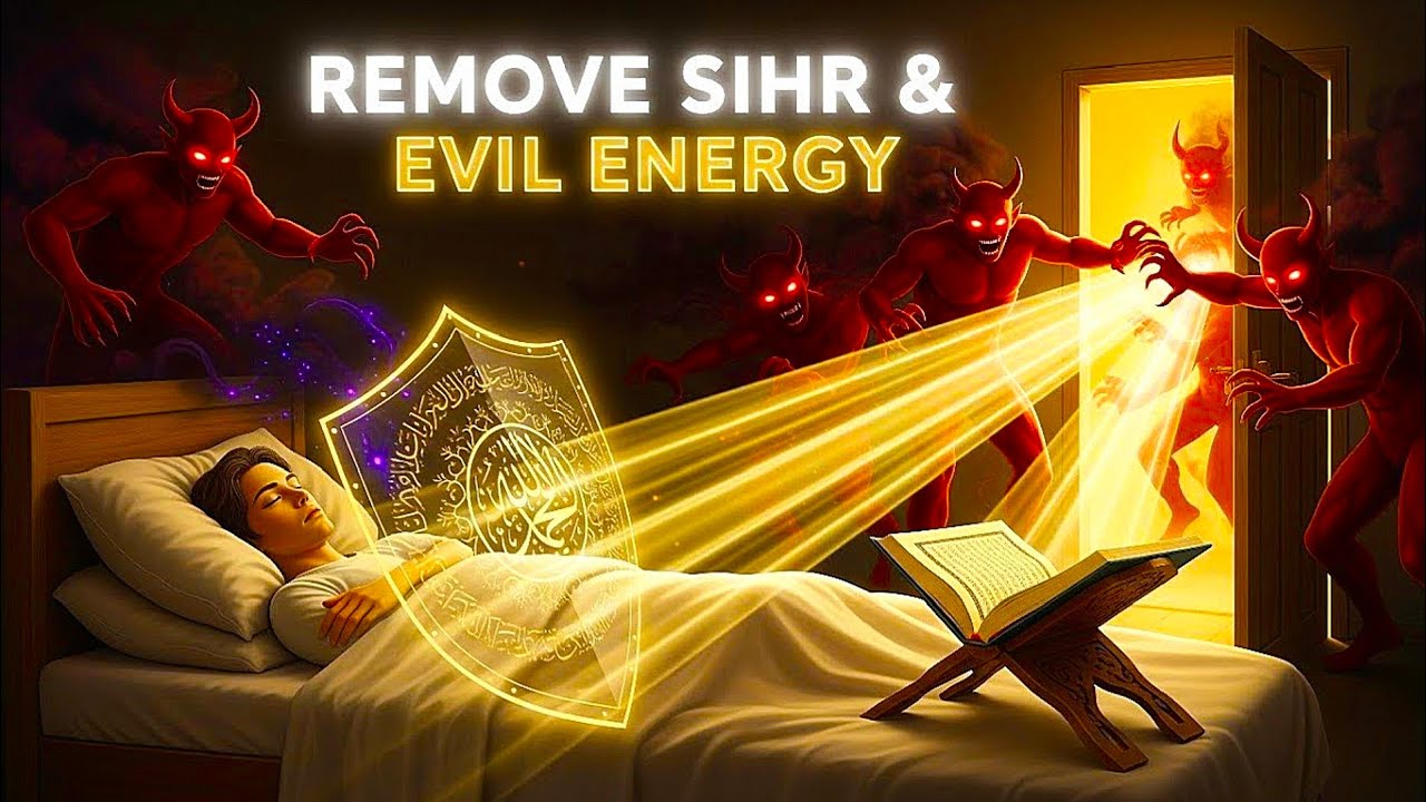 Deep Sleep Ruqyah 🌙 | Dua Before Sleeping for Protection from Evil & Night Safety dua for sleeping