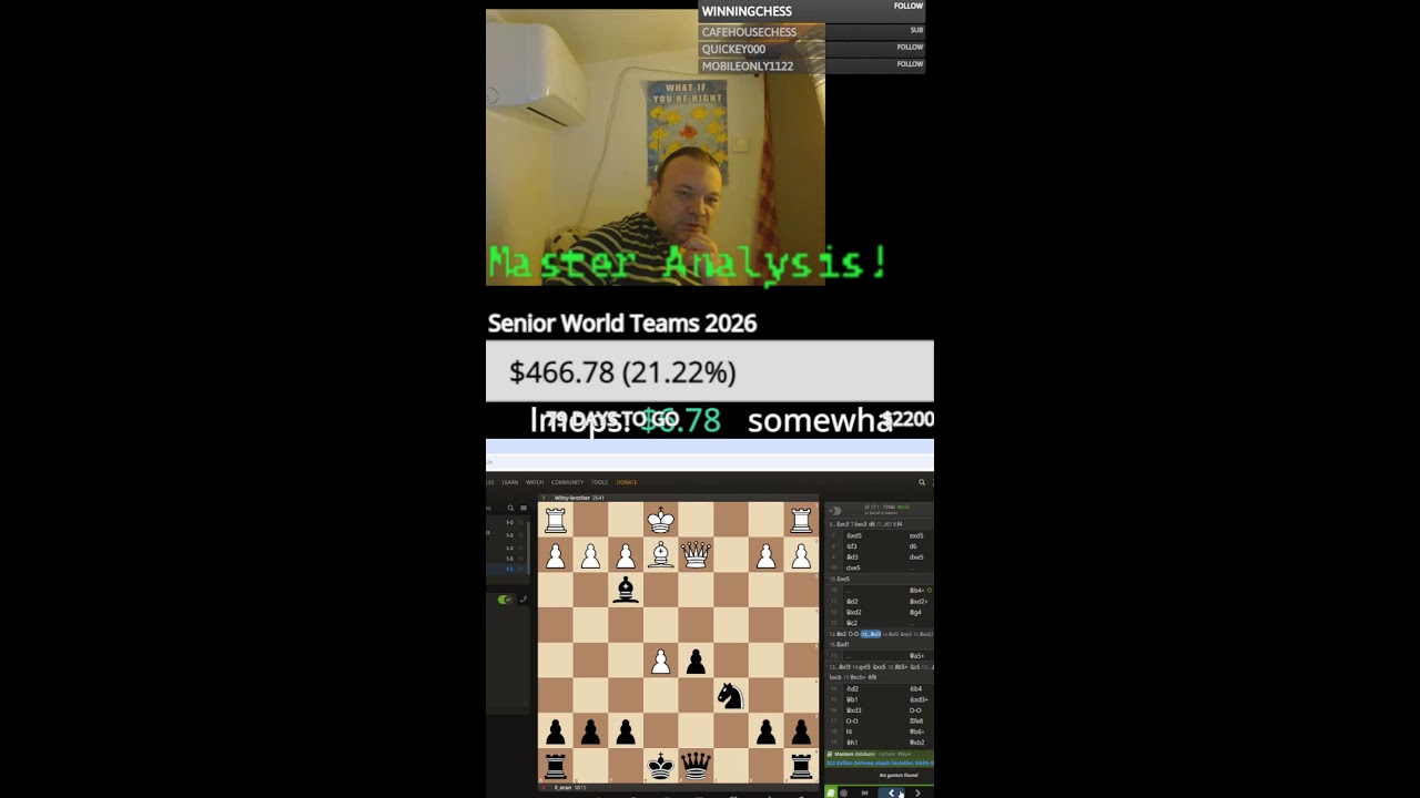 Master Analysis ! Join us /  !lessons !donate on lichess.org