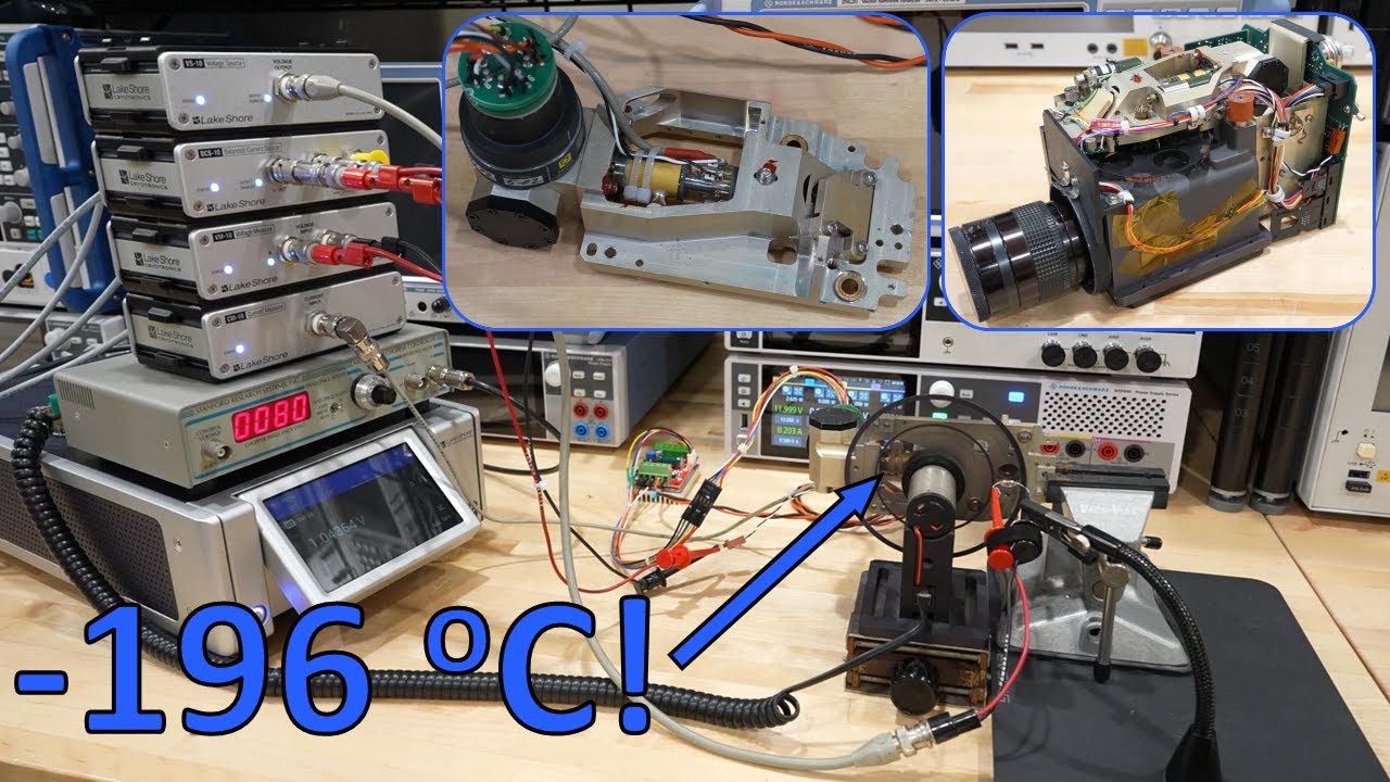 TSP #265 - Thermal Camera Cooled to -196C! Cryogenic HgCdTe (MCT) Long-Wave Infrared Detector Magic