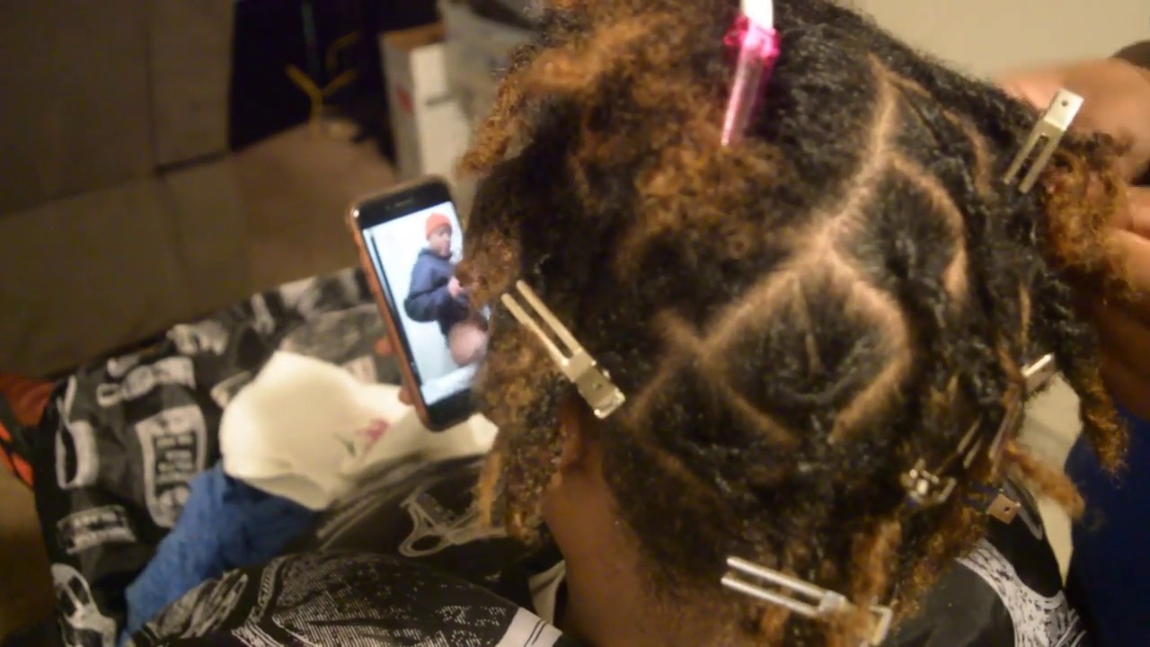 How To: Interlocking Starter Locs