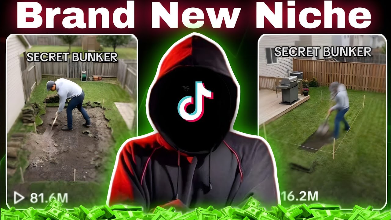 New TikTok Niche 2026 🚀 : Create Viral Secret Bunker Timelapse Videos with AI