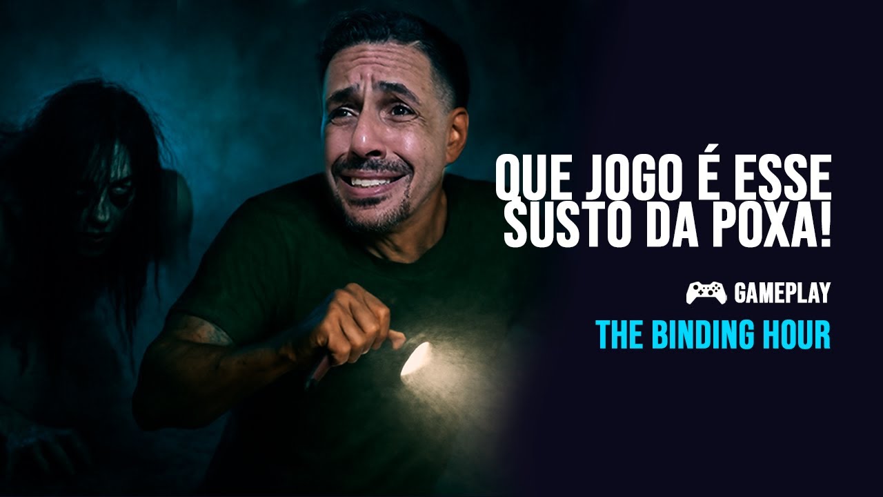 Esse JOGO me deixou em PÂNICO! - The Binding Hour (Terror Psicólogico)