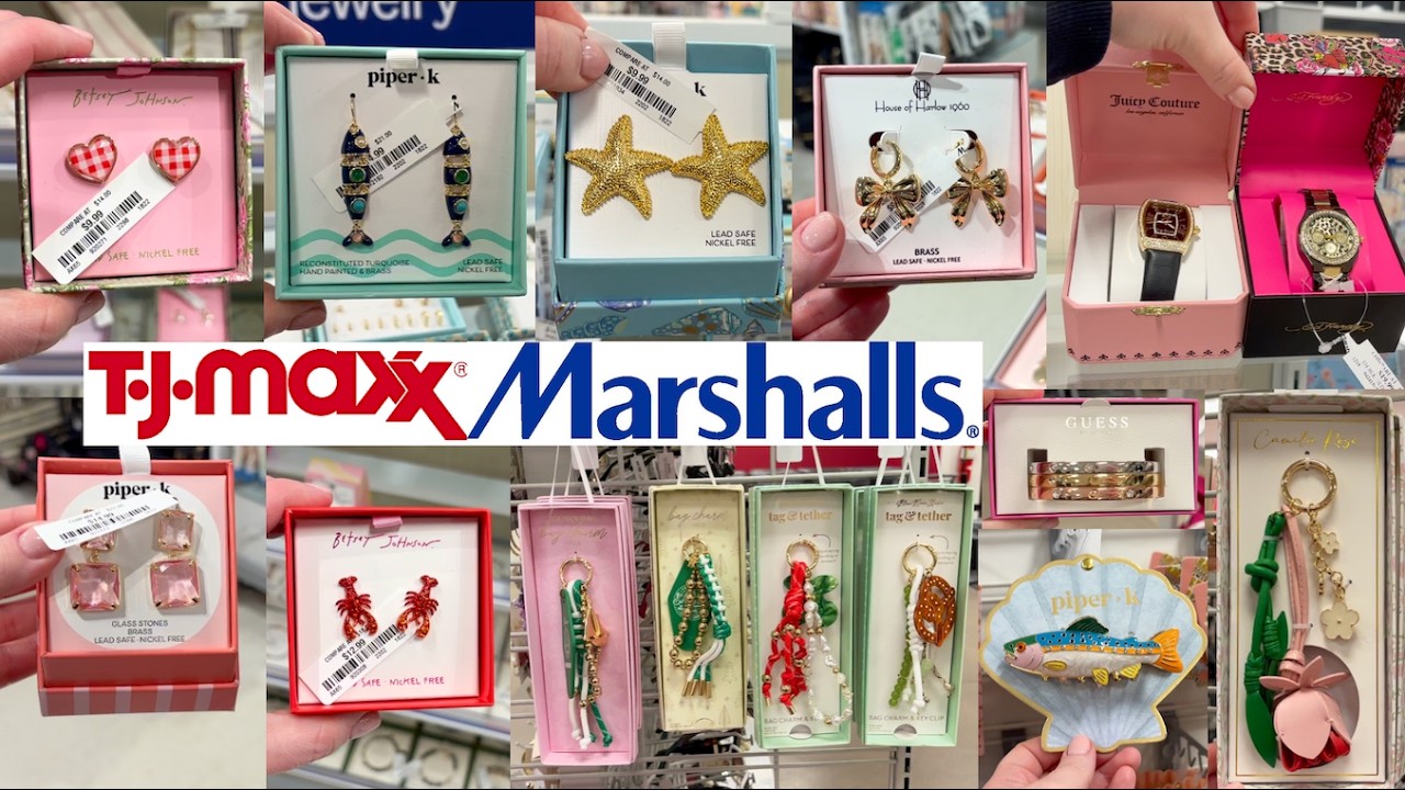 TJ MAXX & MARSHALLS #tjmaxx #marshalls #shopping #jewelry #2026