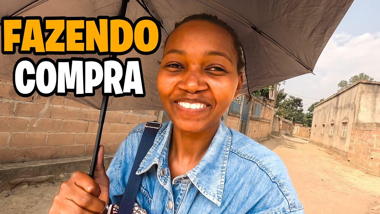 VEJA COMO É FAZER COMPRAS NO MERCADO NA ÁFRICA EM ANGOLA 