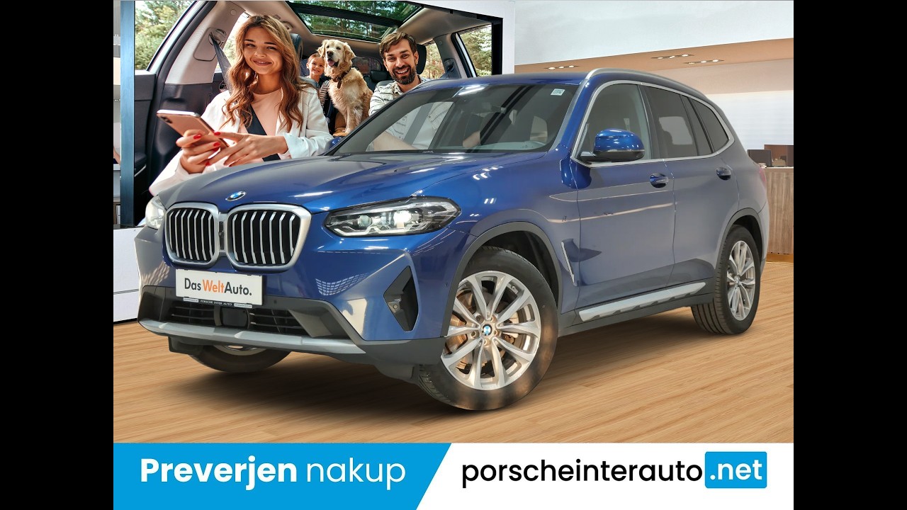 BMW serija X3 Xdrive 20d Steptronic    tehnični posnetek