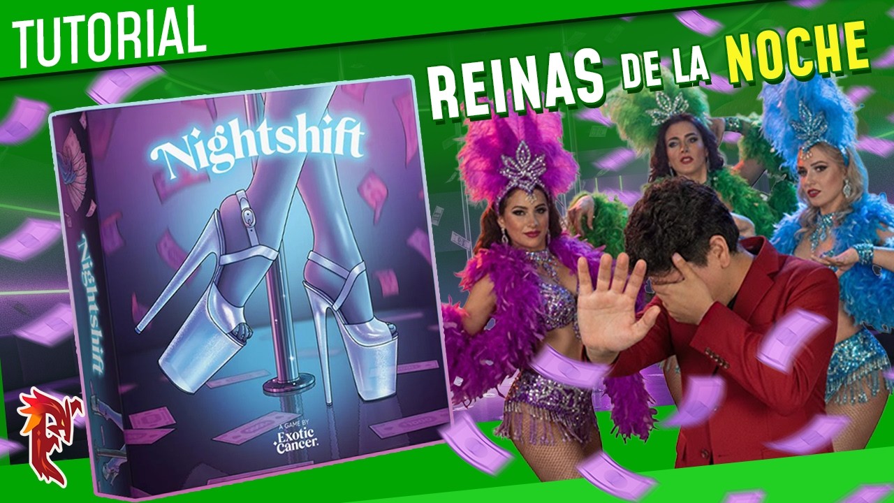 👠 Un juego de mesa muy atrevido 💋  | Nightshift | Tutorial en español