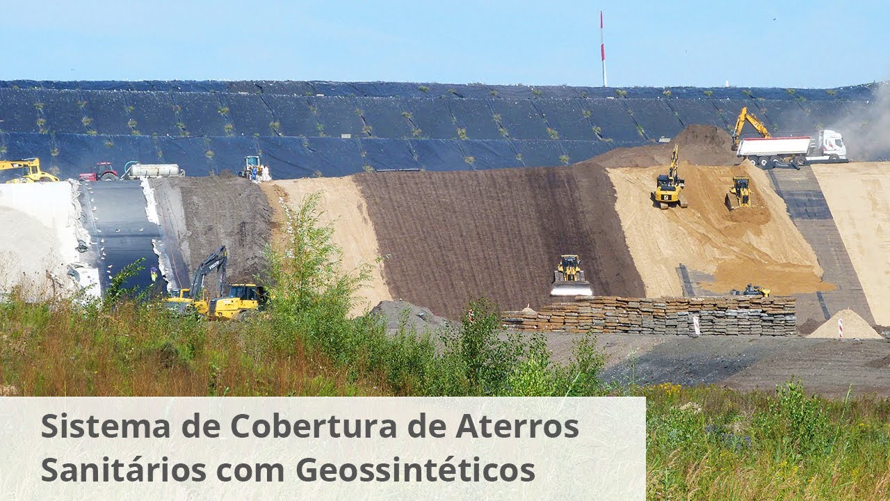 VideoCast | Sistema de Cobertura de Aterros Sanitários com Geossintéticos
