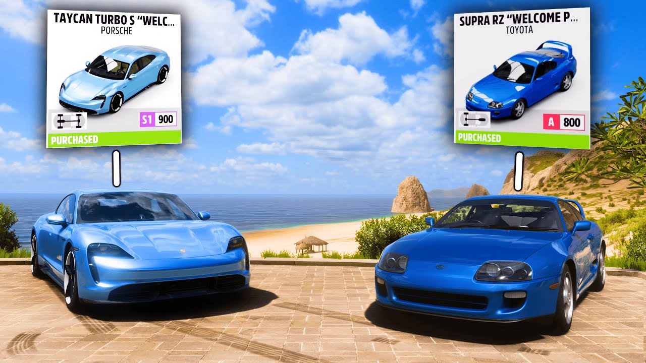 Are the Welcome Pack DLC Cars COMPETITVE in FH5 Online?