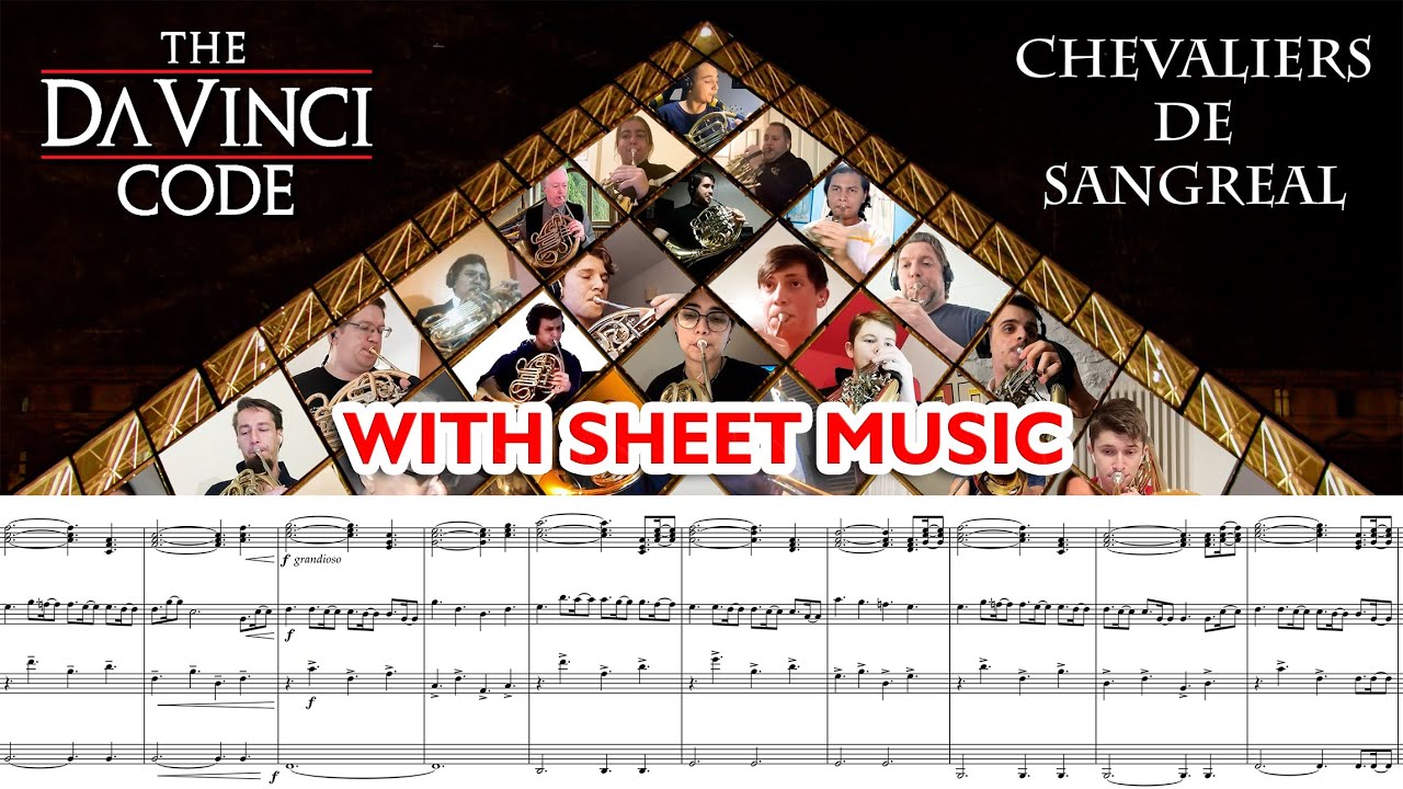 The Da Vinci Code - Chevaliers de Sangreal || Brass Sheet Music