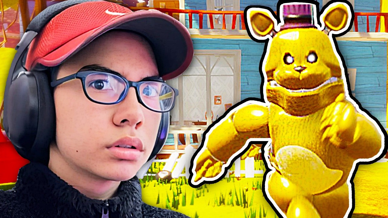 I BEAT HELLO NEIGHBOR WITH FREDBEAR