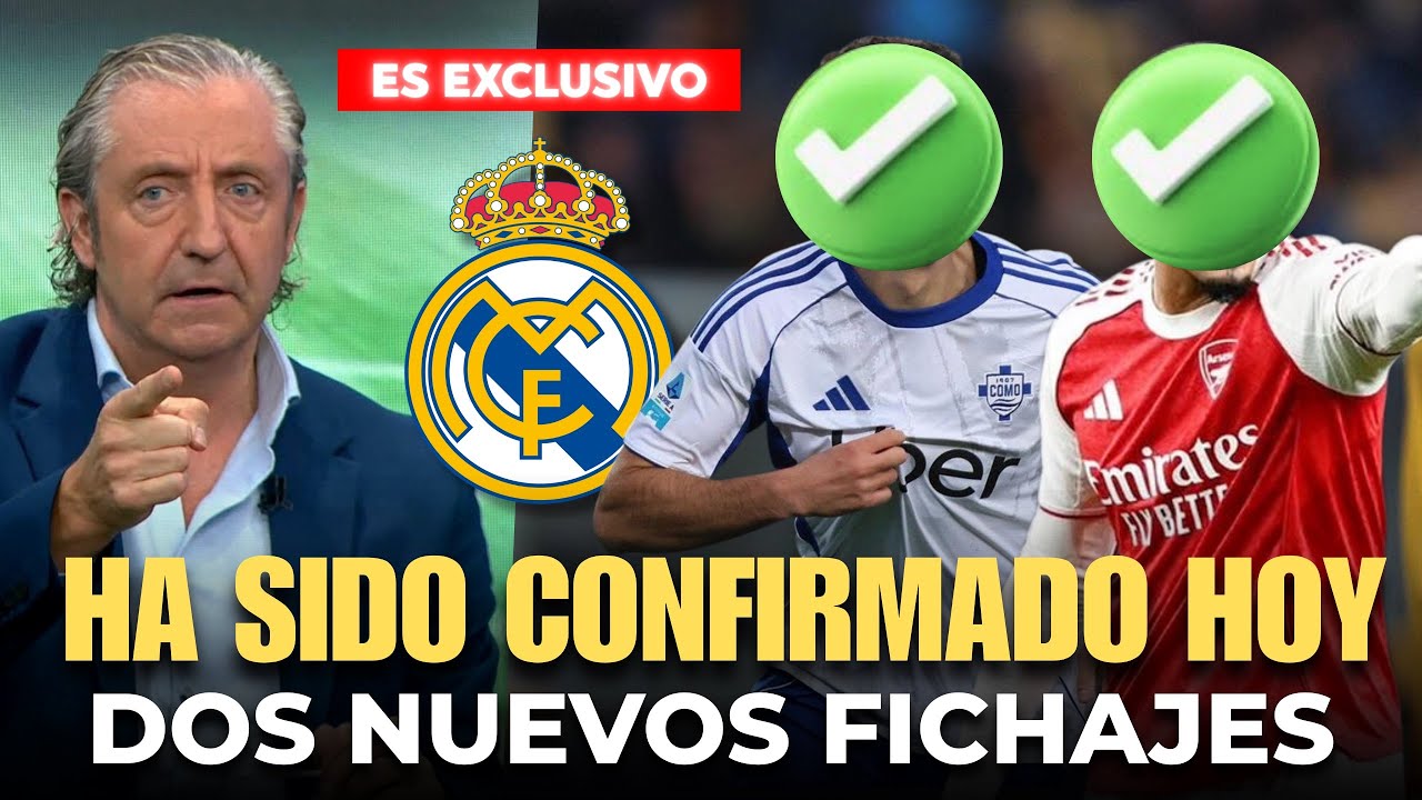🚨¡BOMBAZO CONFIRMADO! ¡FLORENTINO CIERRA 2 FICHAJES! ¡FICHAJES DEL REAL MADRID!🔥