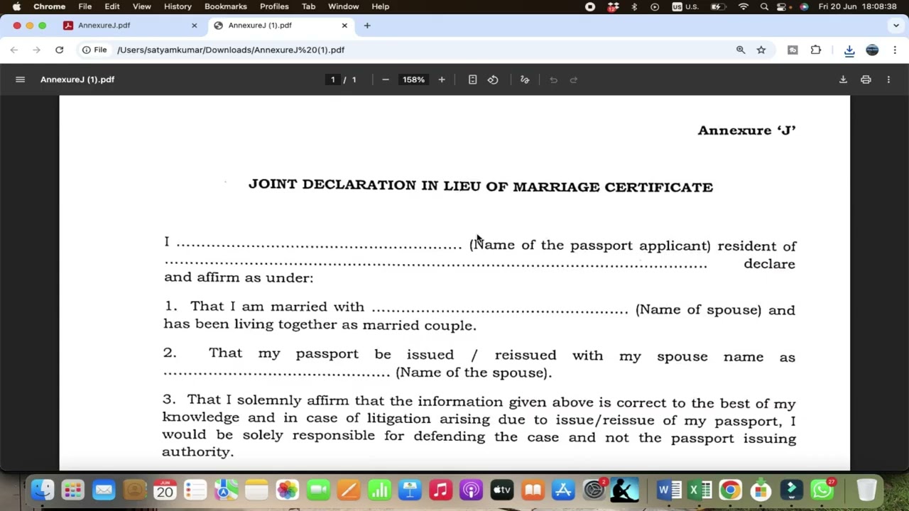 Passport main marriage certificate || Passport ke liye marriage certificate nahi hai to kya kare