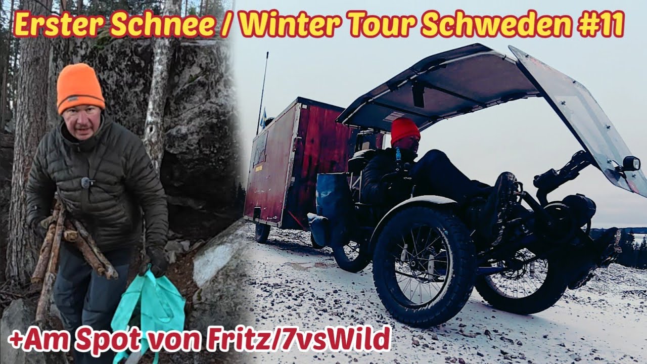 Ölmangel Generator/Schnee/Winter Tour Schweden T11