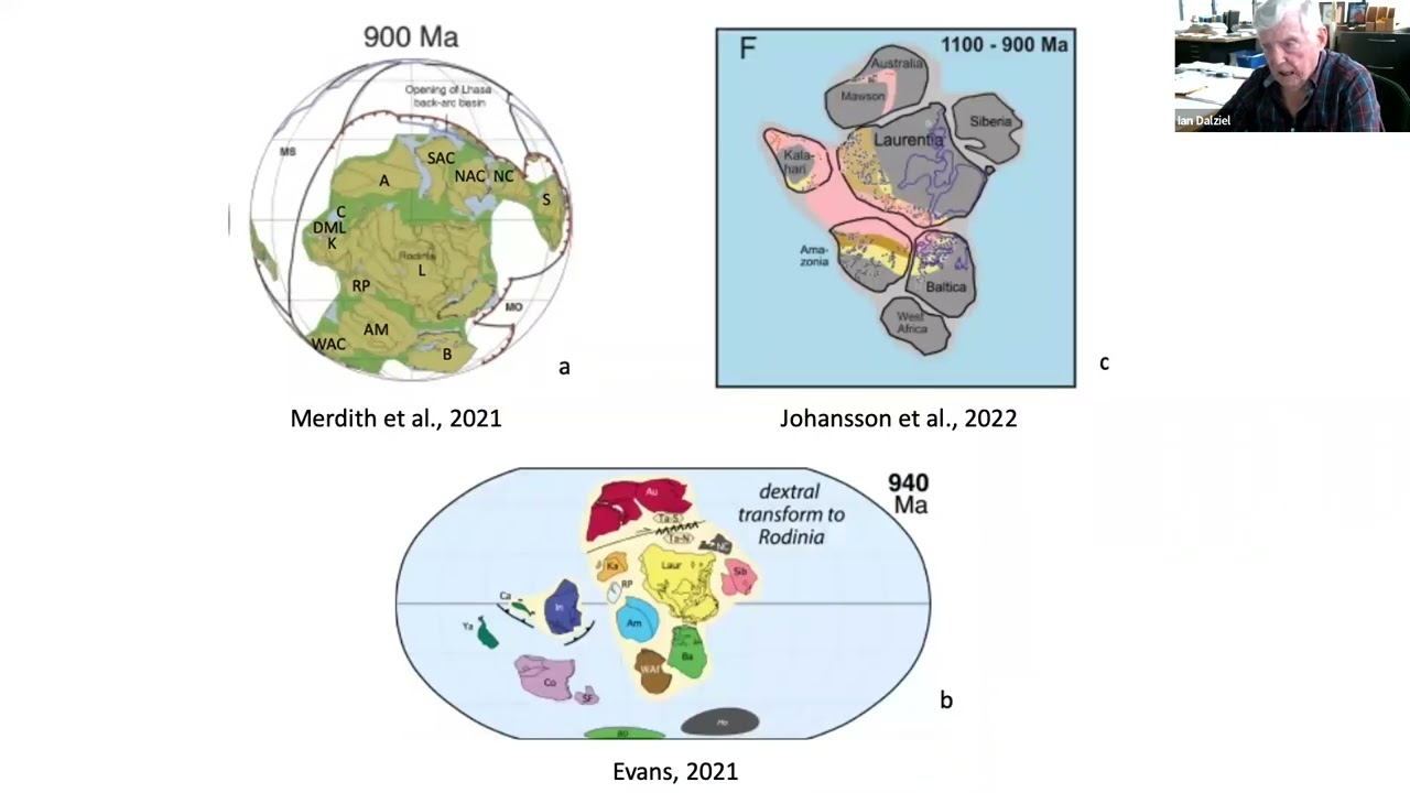 Rodinia paleogeography: Laurentia as the geological 'Key'  - Ian Dalziel