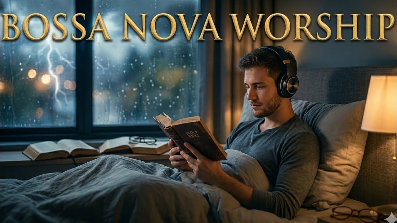 Christian Jazz Café – Bossa Nova Worship Relaxing (30 Min) ESTUDIA | TRABAJA | TRANQUILIDAD | 