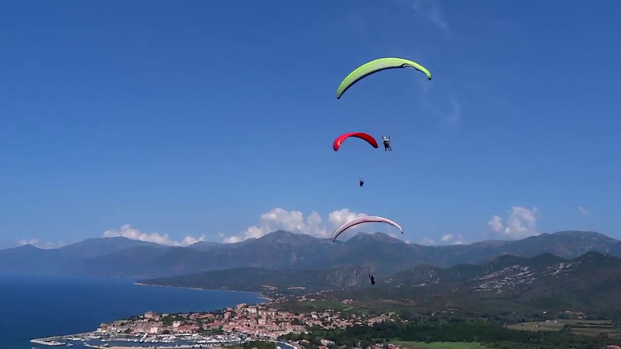 Altore : un vol en biplace parapente &agrave; Saint-Florent