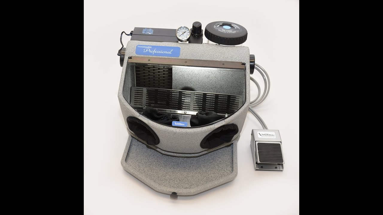 SandStorm Professional Microabrasive Sandblaster Introduction (How to Set Up and Use)
