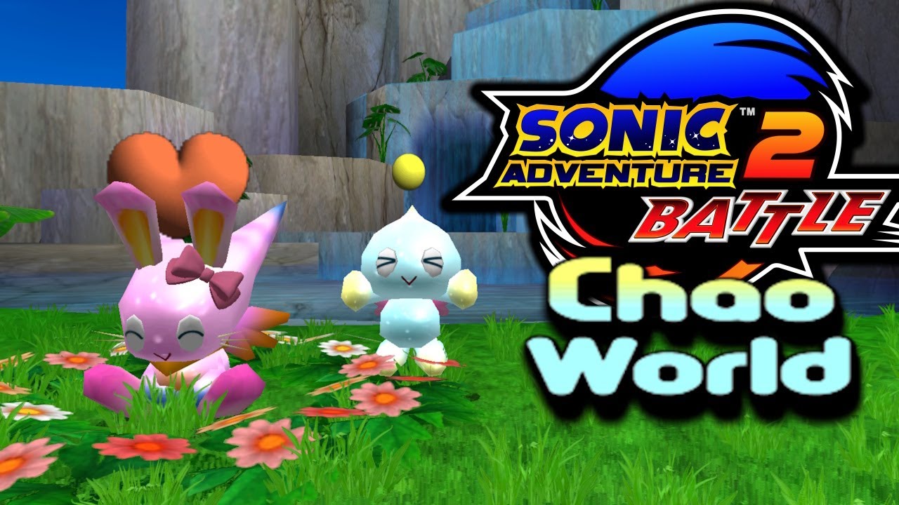 🔴CHAO GARDEN !! ❤️ (+ Sonic Racing Cross Worlds)