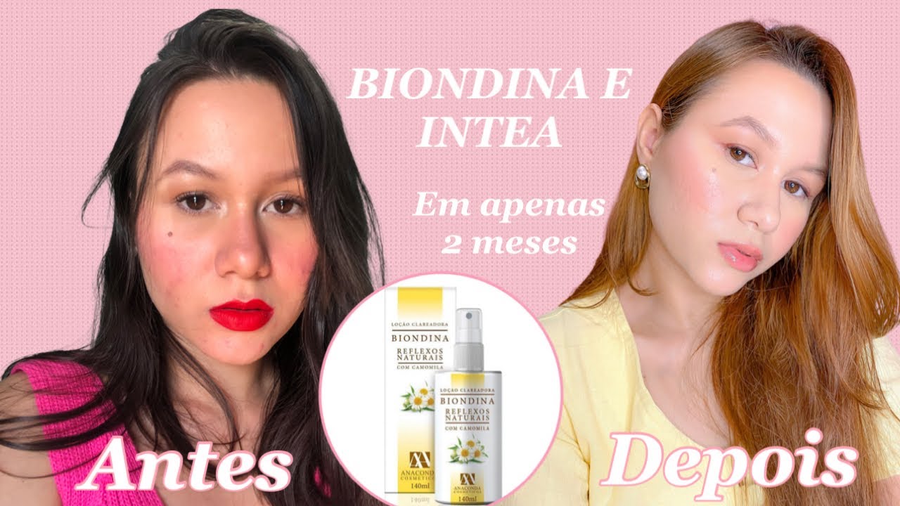COMO CLAREAR O CABELO COM BIONDINA E INTEA EM CASA, PONTOS NEGATIVOS DE CADA PRODUTO |KAROLAYNE LIRA