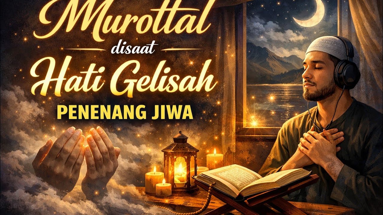 Murottal disaat hati gelisah penenang jiwa