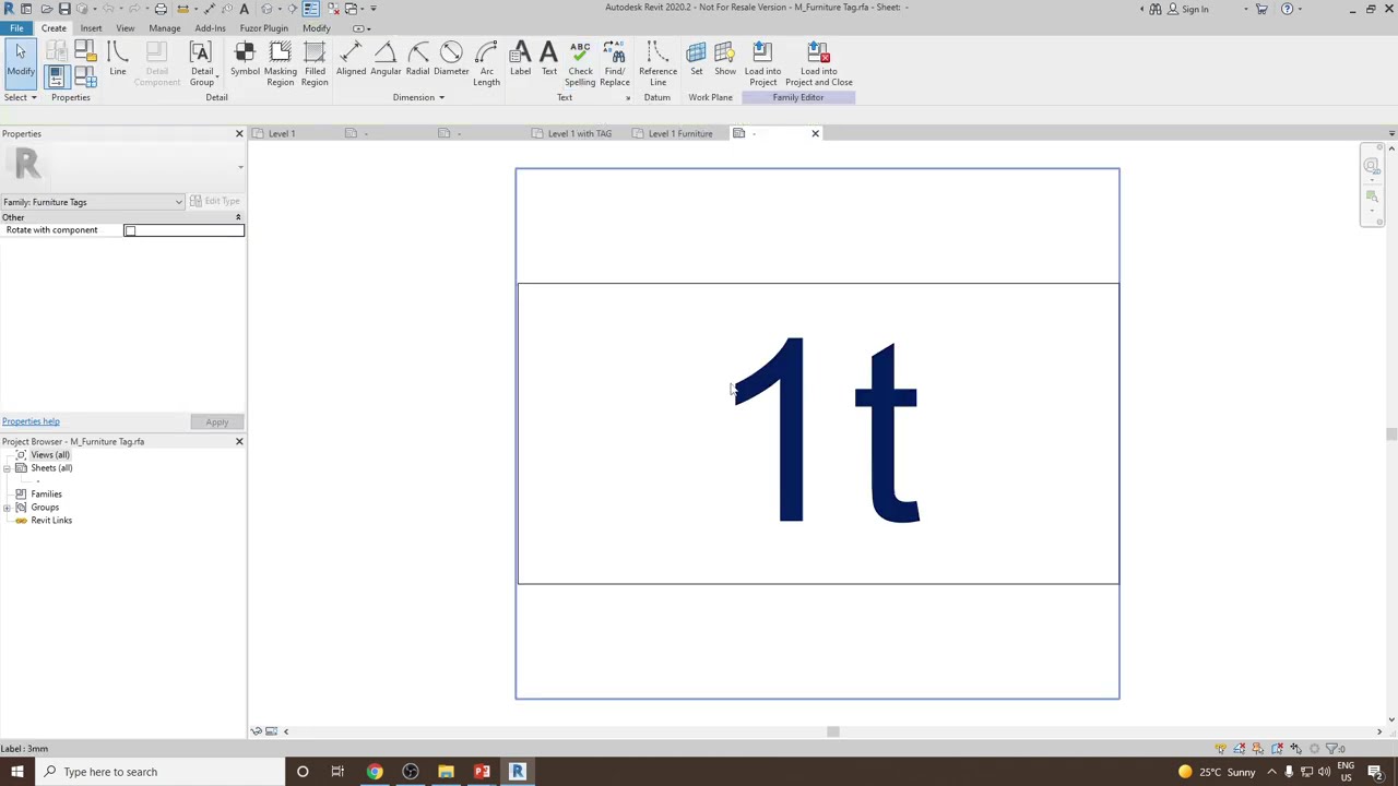 Как загрузить теги в Revit