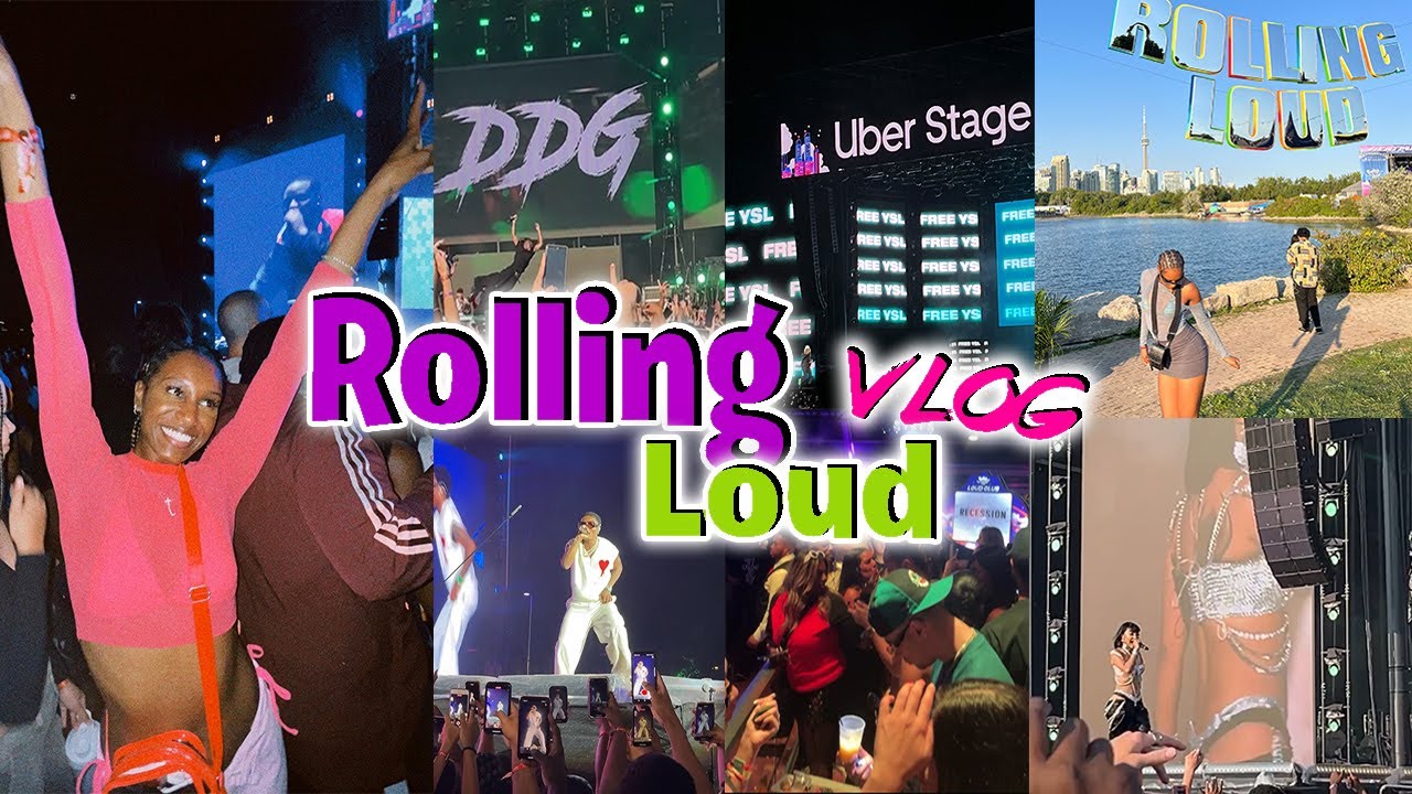 ROLLING LOUD TORONTO 2022 VLOG | Loud Club/VIP, fits, shooting...the highs and lows | DAYS 1 to 3!