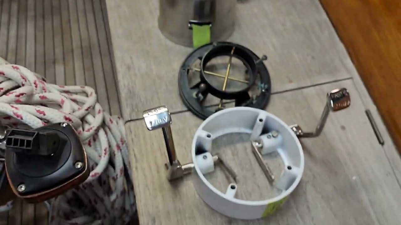 Edson Pedestal Cable Replacement - Reassembly  4 of 4