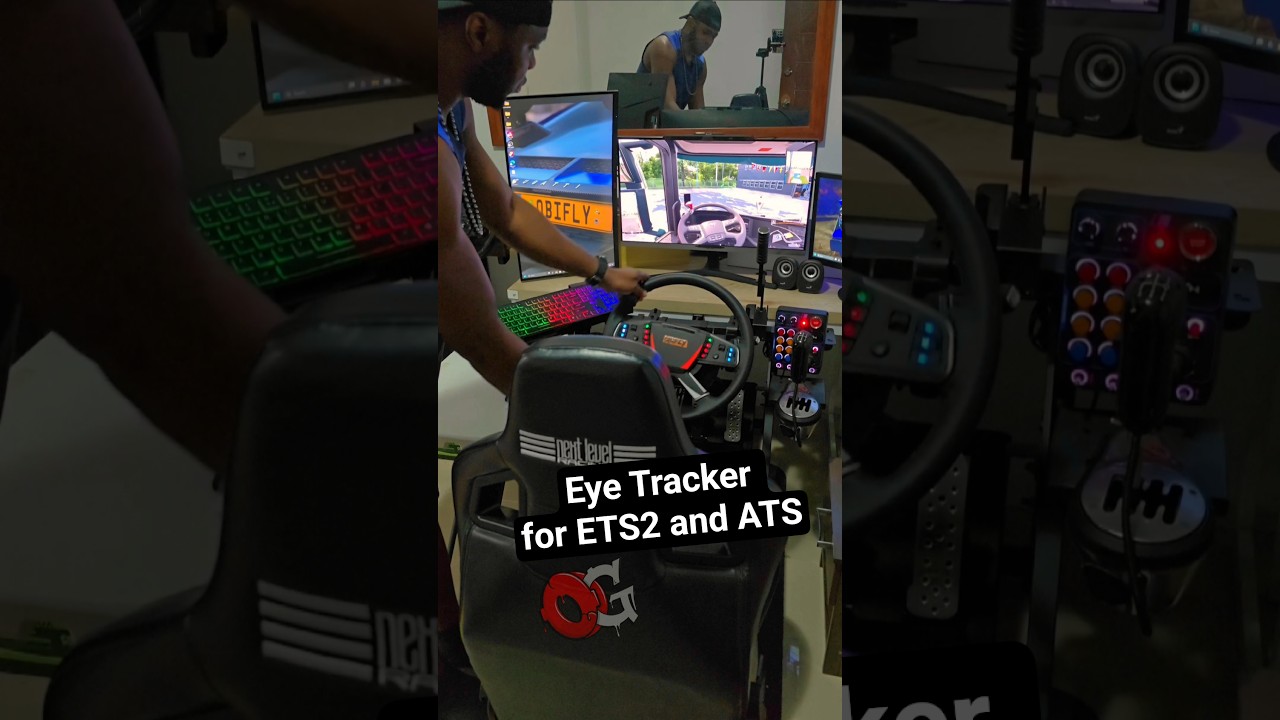 I use an Eye / head tracker not VR #ets2