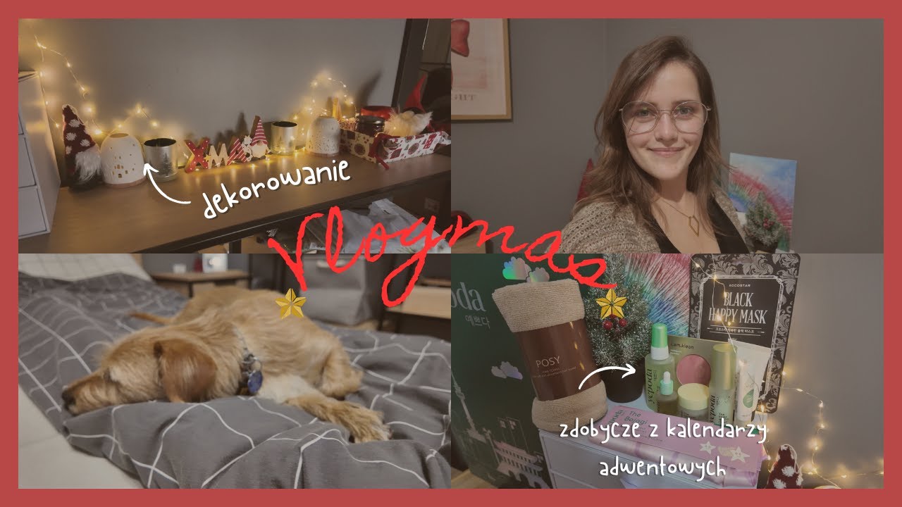 VLOGMAS #1 | świąteczna metamorfoza mieszkania, kalendarze adwentowe i niespodzianka! 🎄
