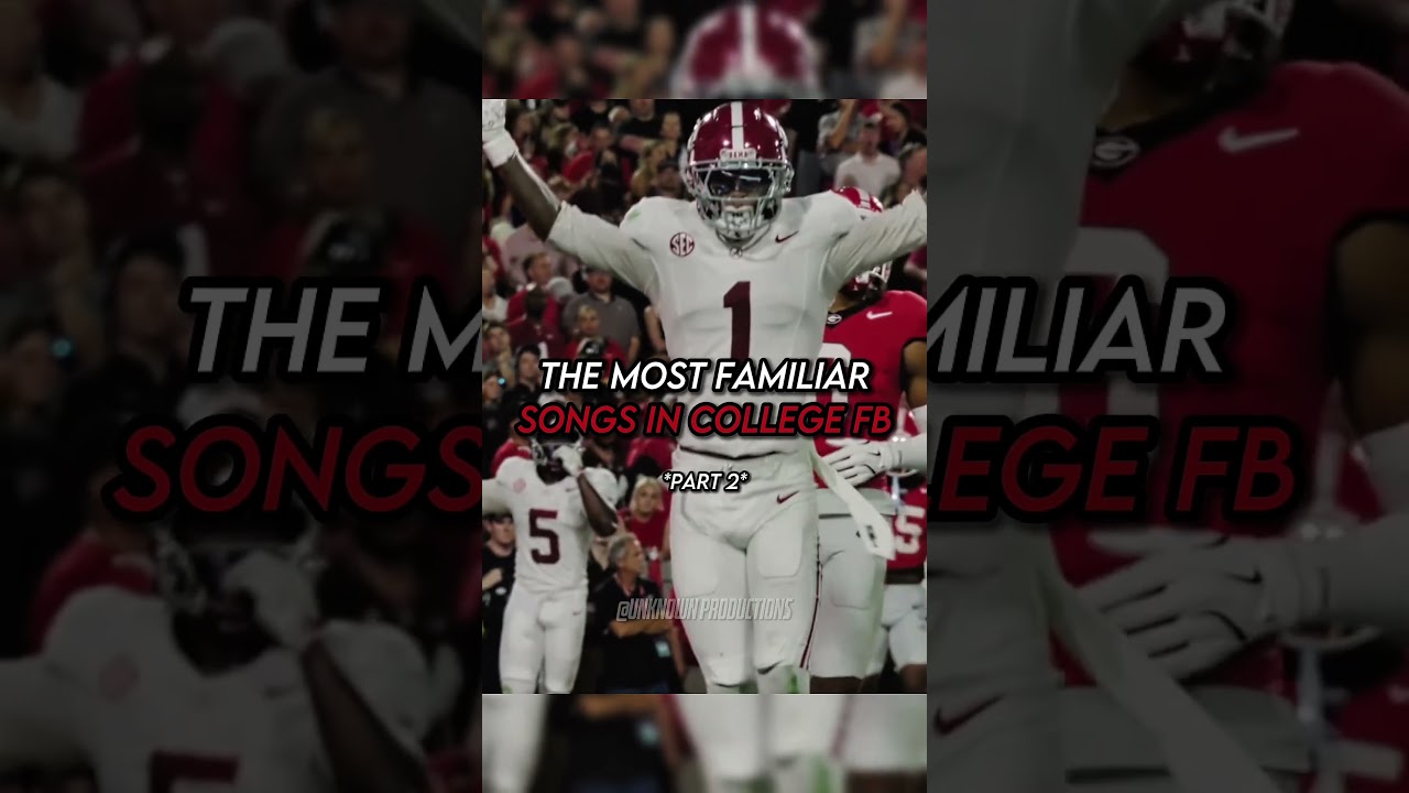 the most known songs in college football #shorts