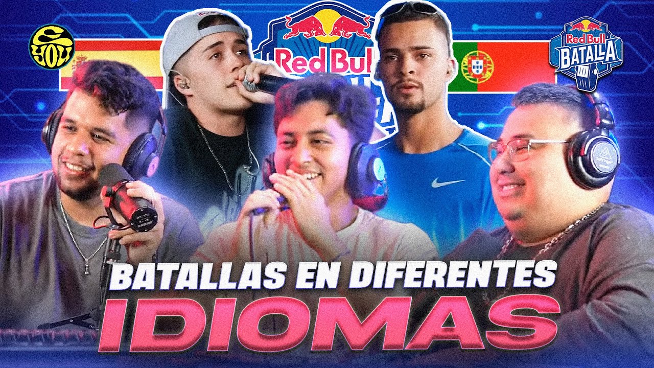 REACCIONAMOS AL EXPERIMENTO DE RED BULL CON IA: Batallas en idiomas diferentes - Gazir, Yartzi