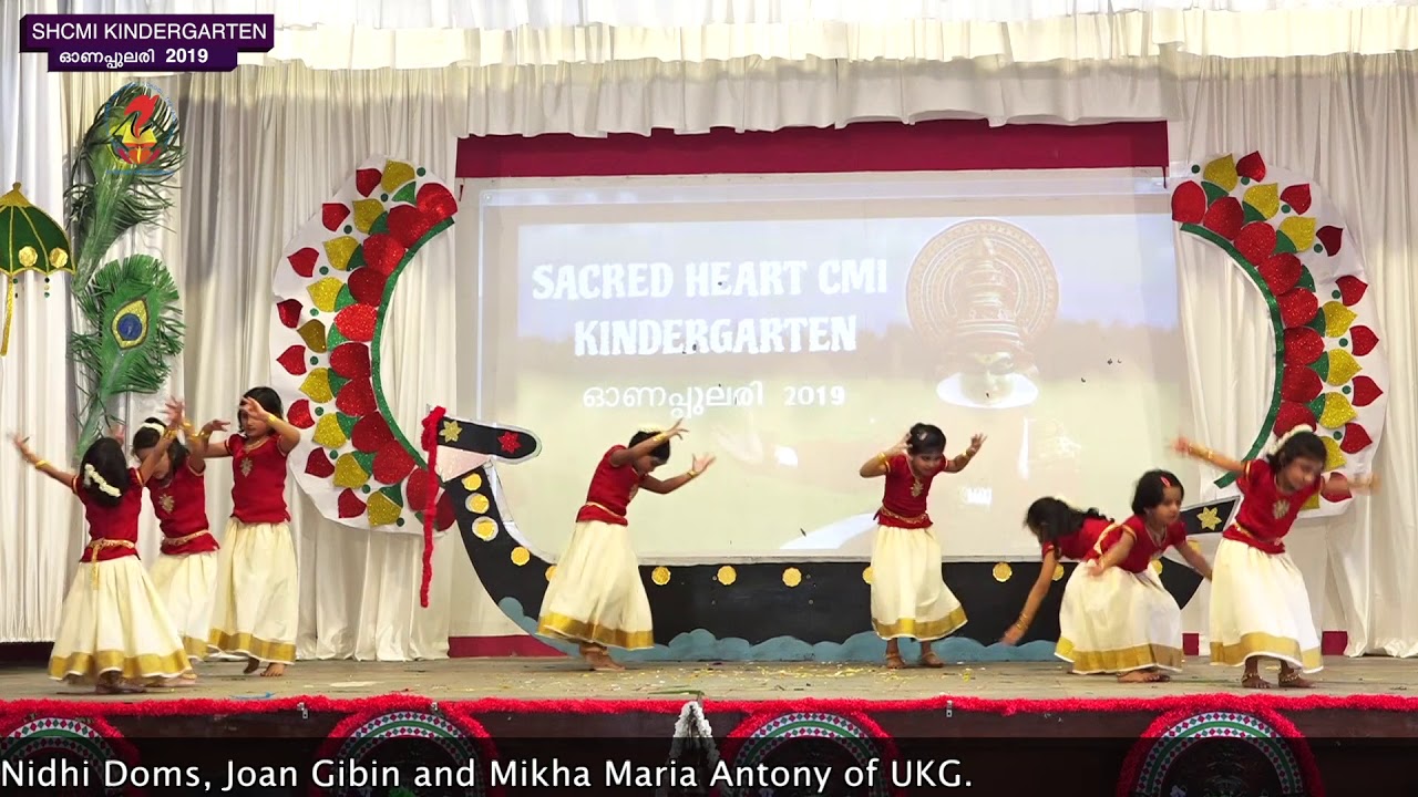 103 - Onam Dance | Onapulari 2019  | U.K.G | S.H.C.M.I. Kindergarten , Thevara