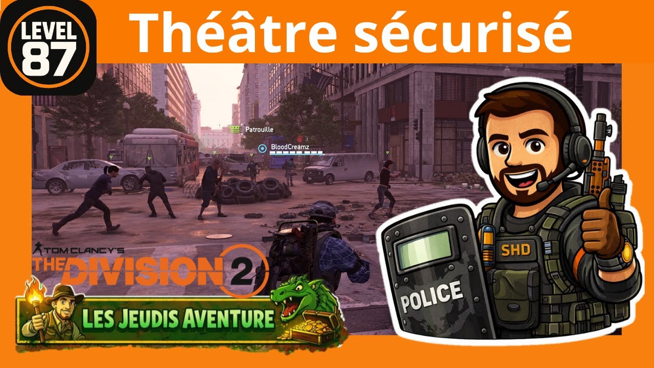 The Division 2 — Première coop et prise du Théâtre