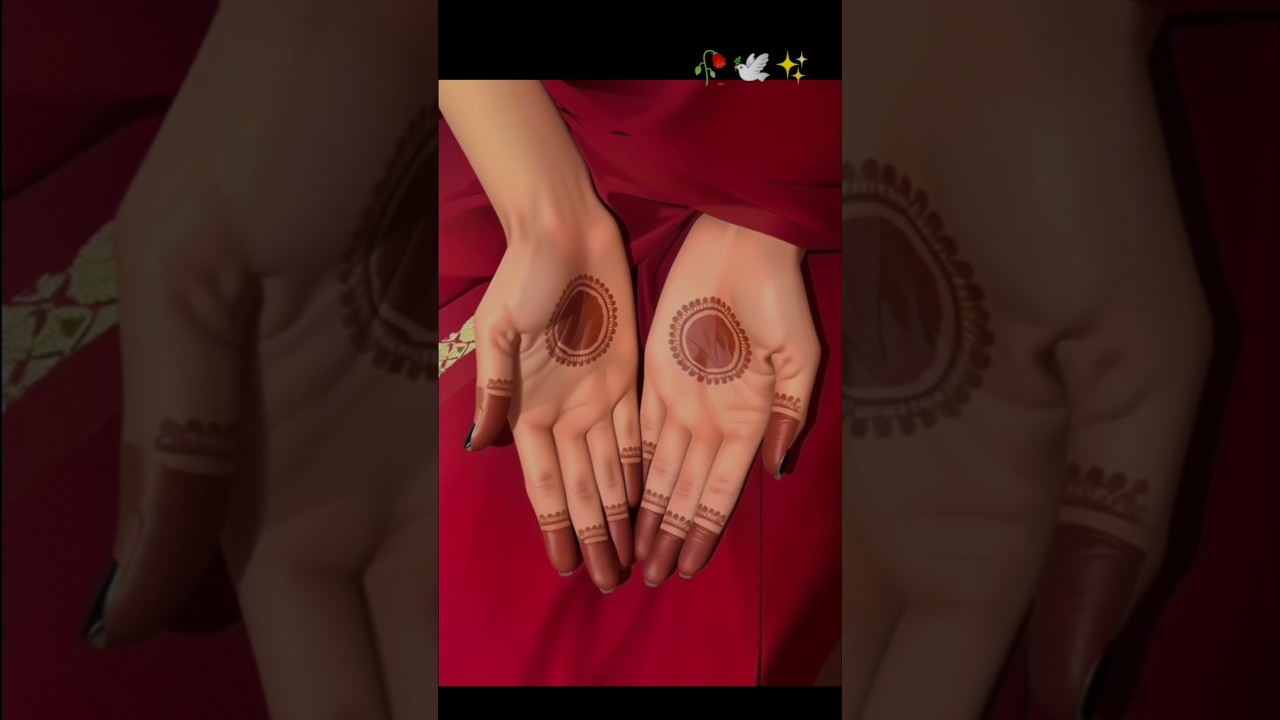 simple ❤ easy mehendi designs🥀✨🦋  #mehndi #henna #trending #aesthetic