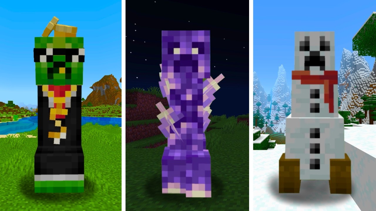 12 Insane Creepers MINECRAFT Will Never Add!
