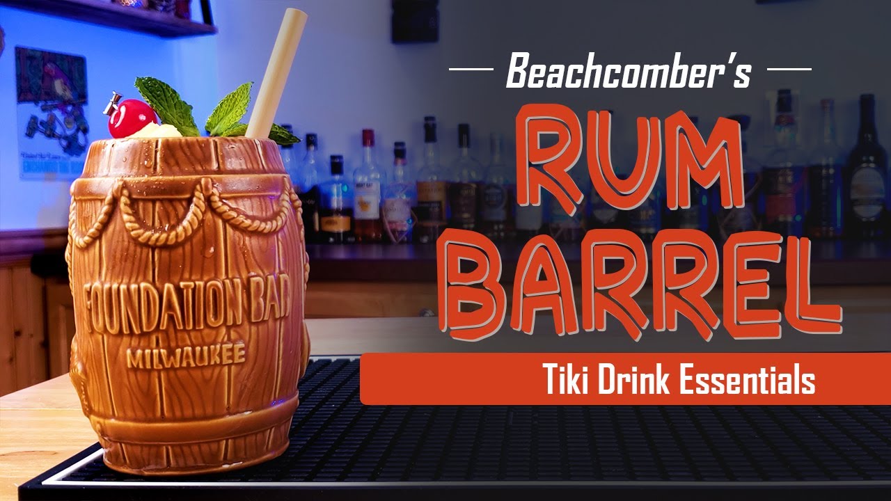 Бочка для рома Beachcomber's | Основные напитки Tiki