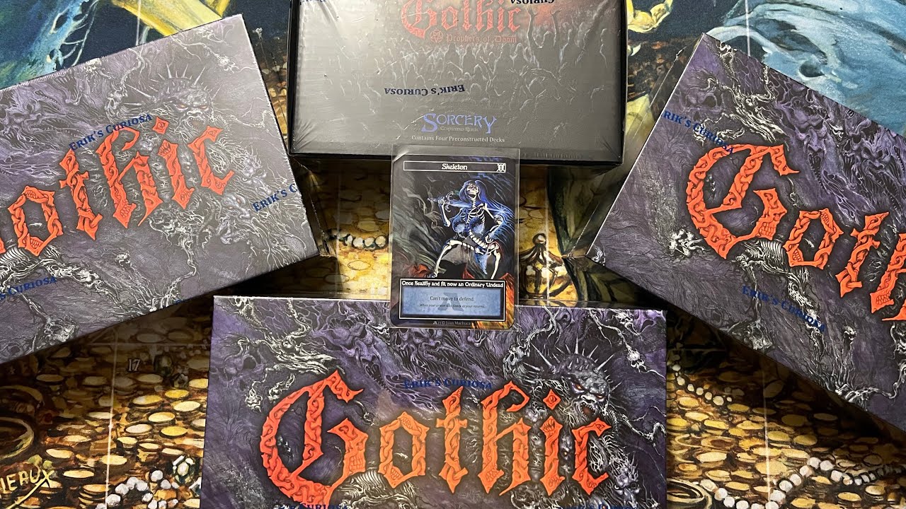 Sorcery Gothic Alpha Investments Kit Box 1 of 3