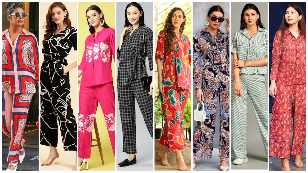 Latest co-ord set design ideas 2024 | Trendy Summer Co-ord sets | Stylish co-ord set design 2024