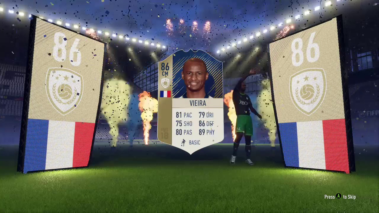 OMG ICON VIERA WORTH 1MILLION (Fifa18)