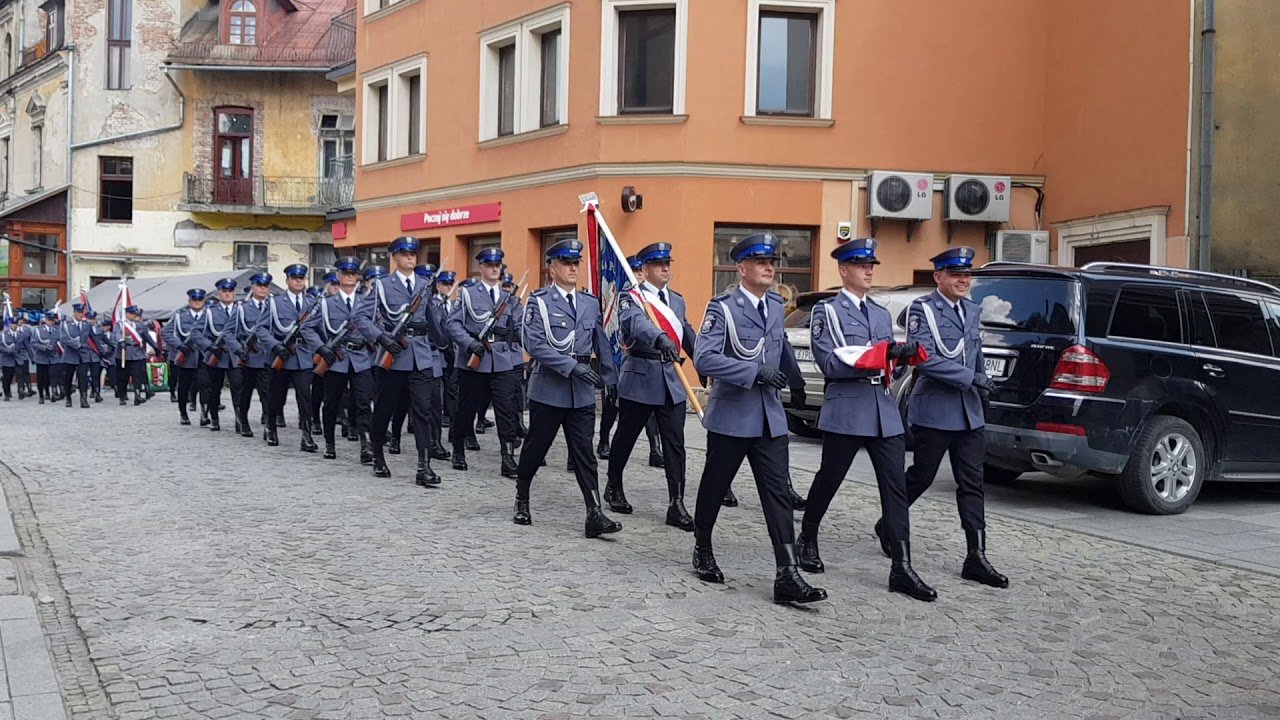 Defilada podczas Wojewódzkich Obchodów Święta Policji w Zakopenem - 29.07.2018