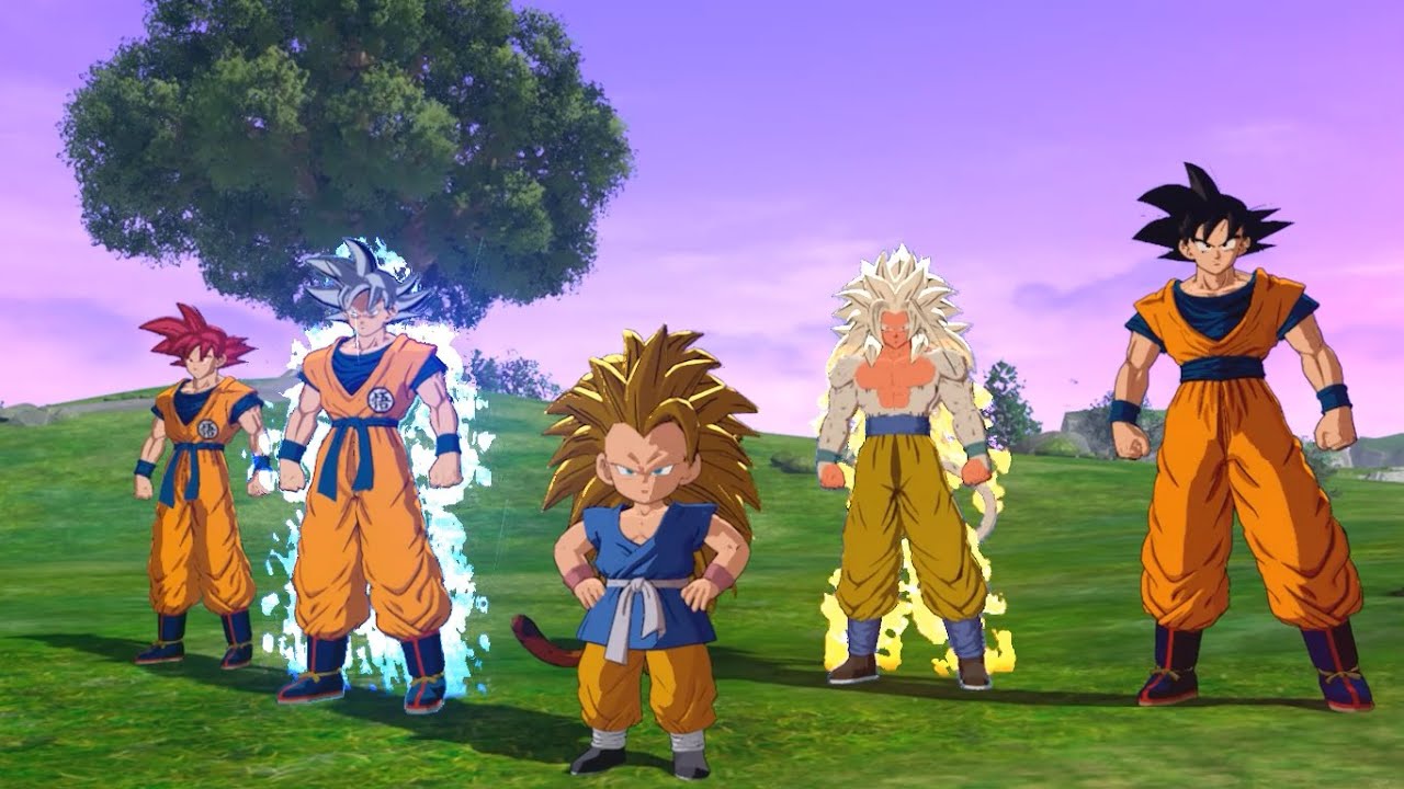 Goku Forms Vs Gohan Forms - Dragon Ball Sparking! Zero