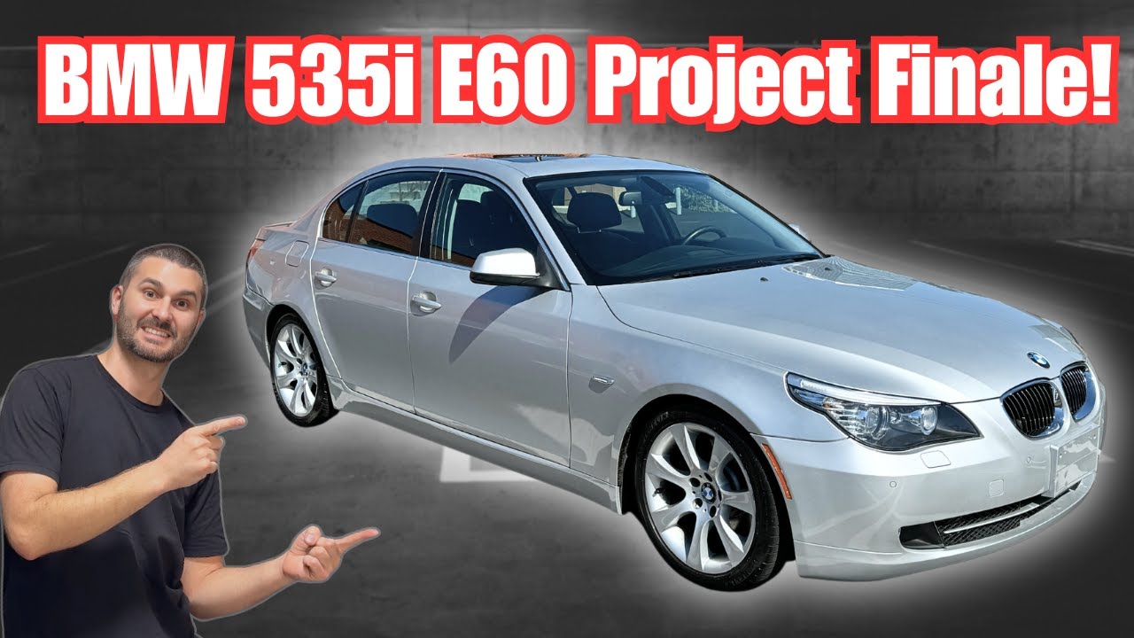 Salvaged BMW 535i E60 Project Finished!